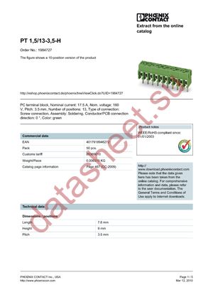 1984727 datasheet  